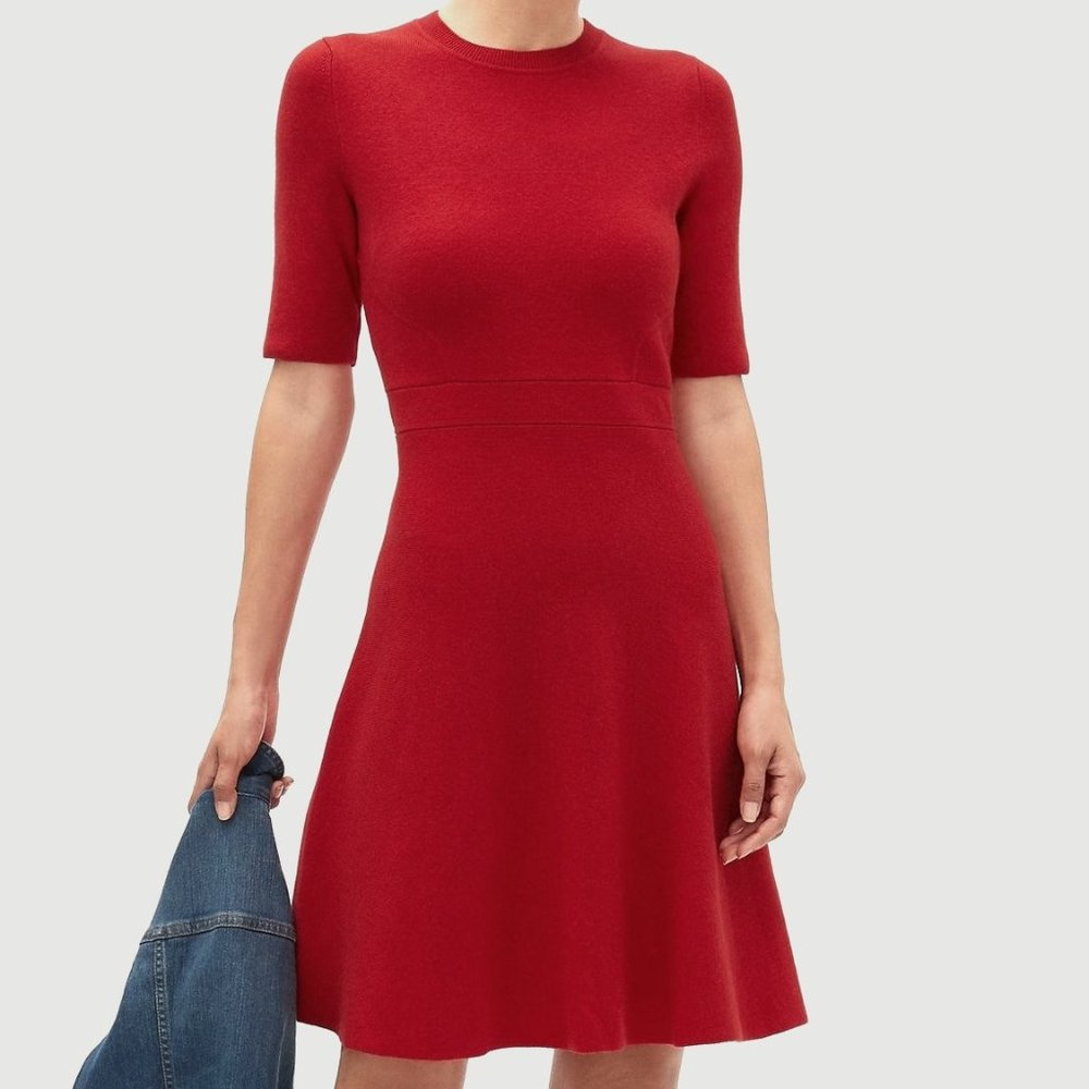 Red Banana Republic Sweater Dress